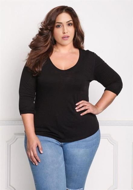 Лонгслив 17210 черный