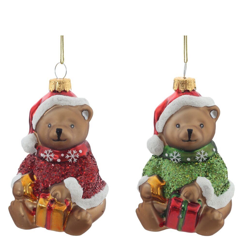 GAEM Украшение новогоднее "Медвежонок", L6,5 W7 H11 см, 2в.