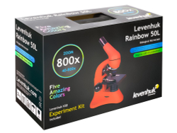 Микроскоп Levenhuk Rainbow 50L Moonstone\Лунный камень - фото 3