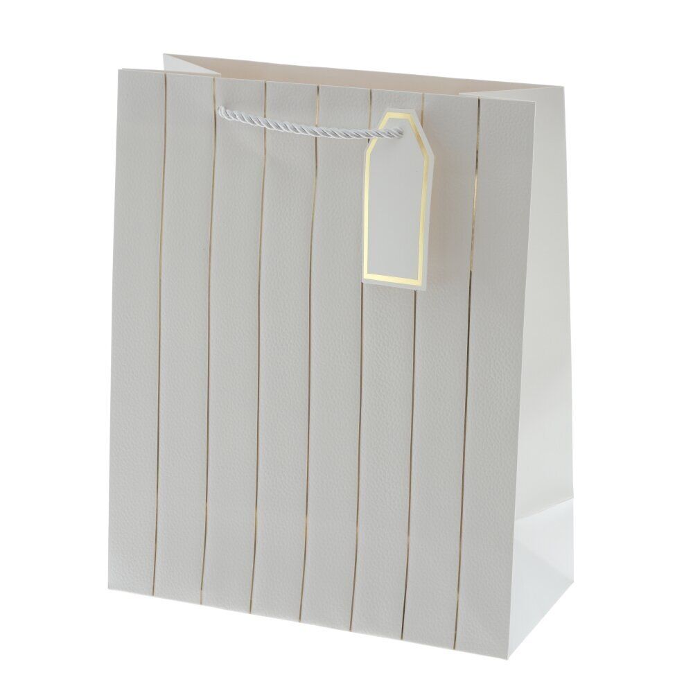 GAEM Пакет подарочный M (бумага 210г/м2, блок 12шт), L26 W12 H32 см, 4в.