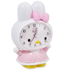 GAEM Art CL-77/2 Будильник «Зайка» белый