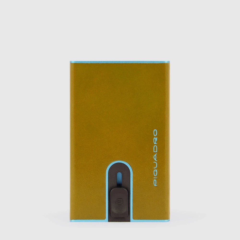 Картхолдер Piquadro Blue Square/Senape