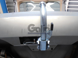 Фаркоп оцинкованный Galia F115C для Ford Mondeo седан/универсал 2007-2014(паспорт и сертификат в комплекте)(без электрики)