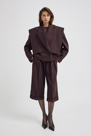 Комплект из шерсти с кюлотами M-L