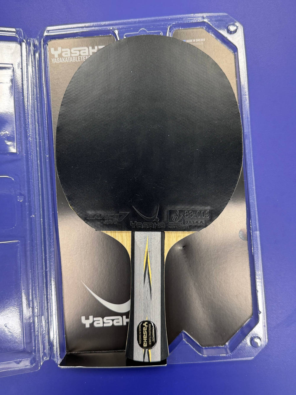 сборка Yasaka Ma Lin Carbon + Rakza 7 и Rakza 7 soft