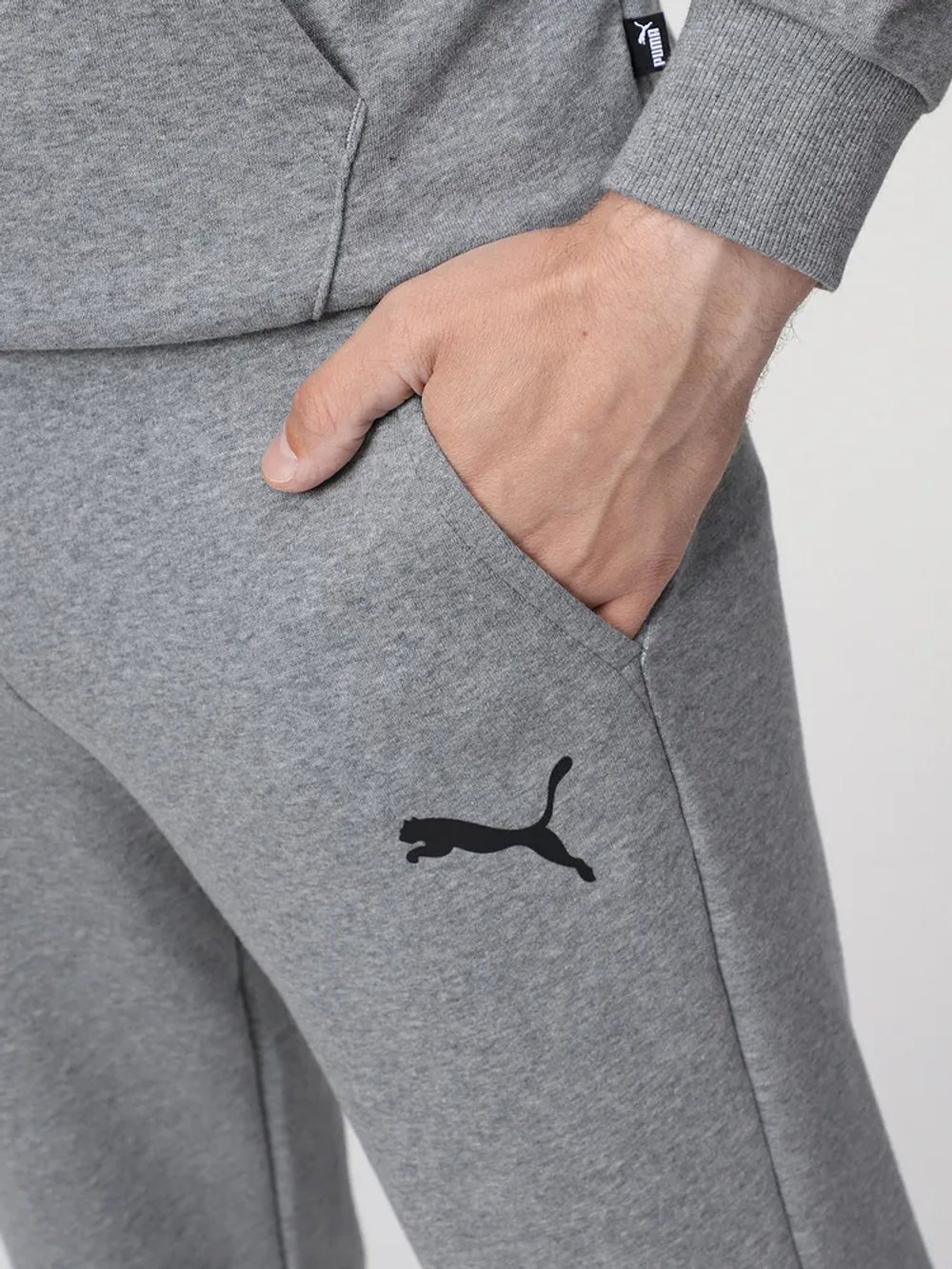 58672053 Брюки Puma ESS Logo Pants TR op Medium Gray H