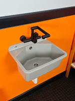 Пластиковая техническая раковина DRK GREY