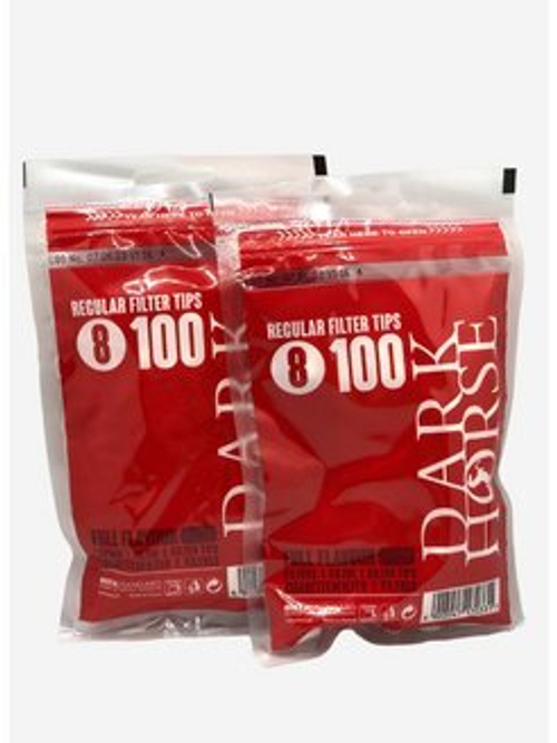 Фильтры для самокруток DarkHorse Regular 8*100*30