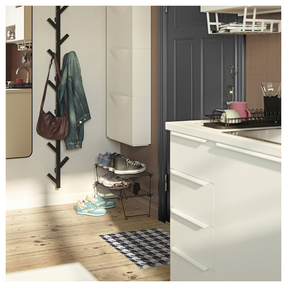 IKEA TOMTRÄTT  (ИКЕА ТОМТРÄТТ)  -  Коврик, светло-серый/темно-серый, 40x60 см