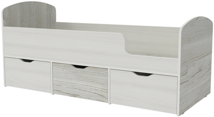 Кровать КарИВи Малыш Мини Винтерберг Белое Дерево