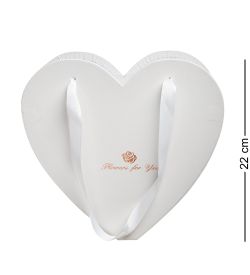 WG-99/1-C Коробка мал. «Сердце» цв.белый