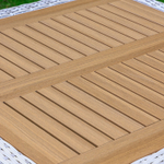 Обеденный стол ROYAL FAMILY AMELIA, 90 см, бежевый