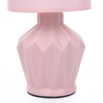 8227/1T MODERNI LN25 384 розовый, керамика/текстиль Настольная лампа E14 1*40W 220V ORIGAMIA