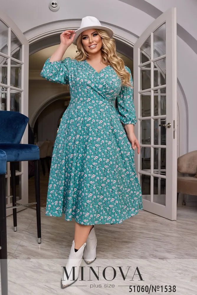 Платье 1538-мята Minova