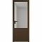 Алюминиевая дверь 19AG деорэ стекло матовое