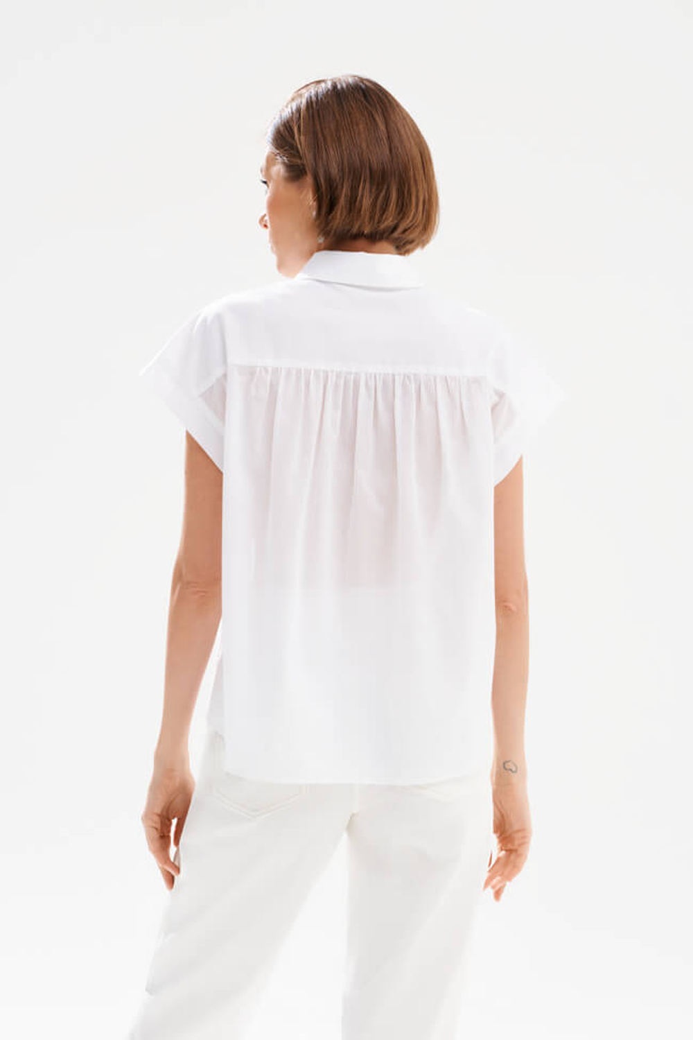 23539 Блузка женская (белый)