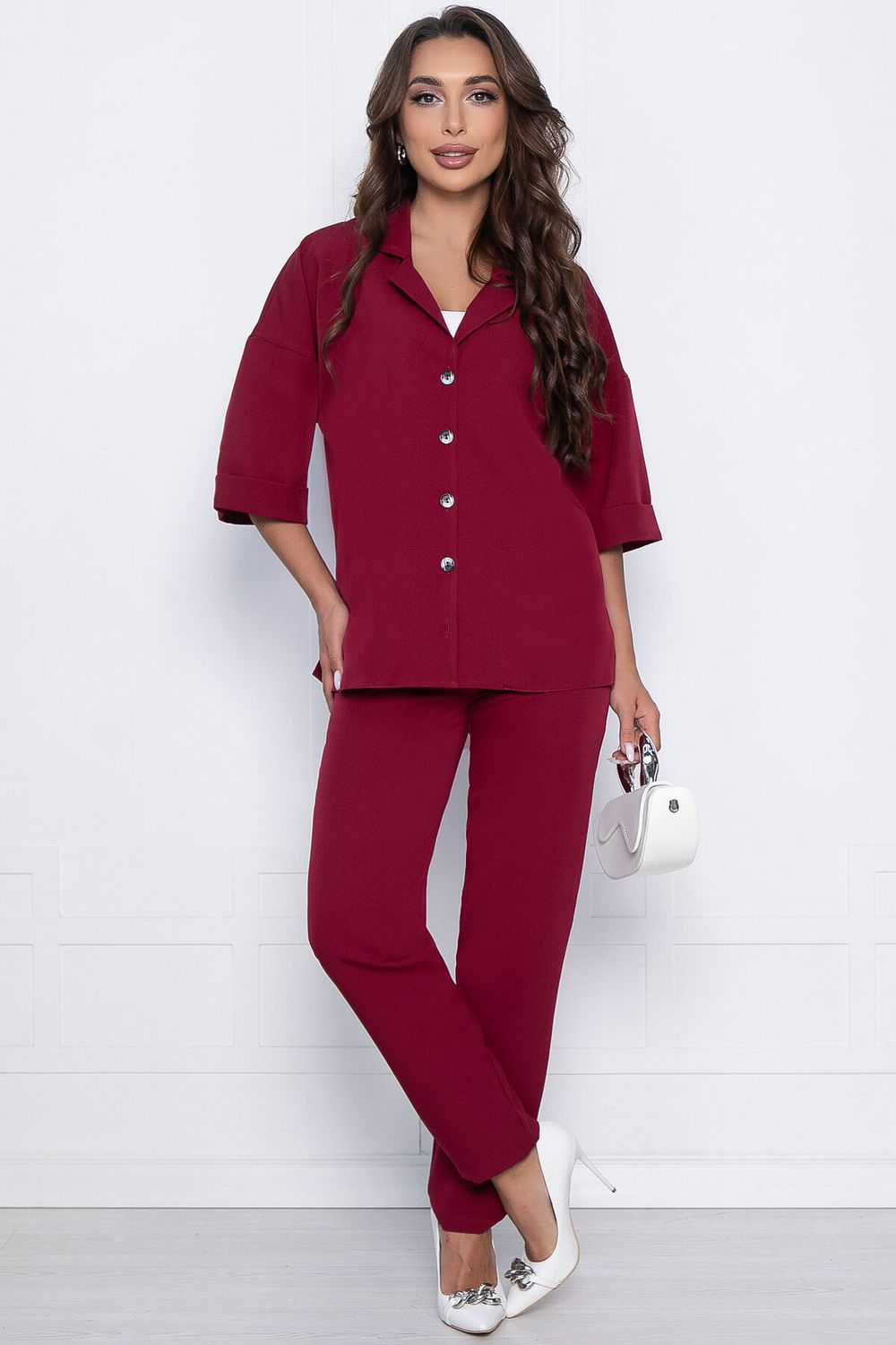 Костюм Ирвин (марсала) К10754 LT Collection