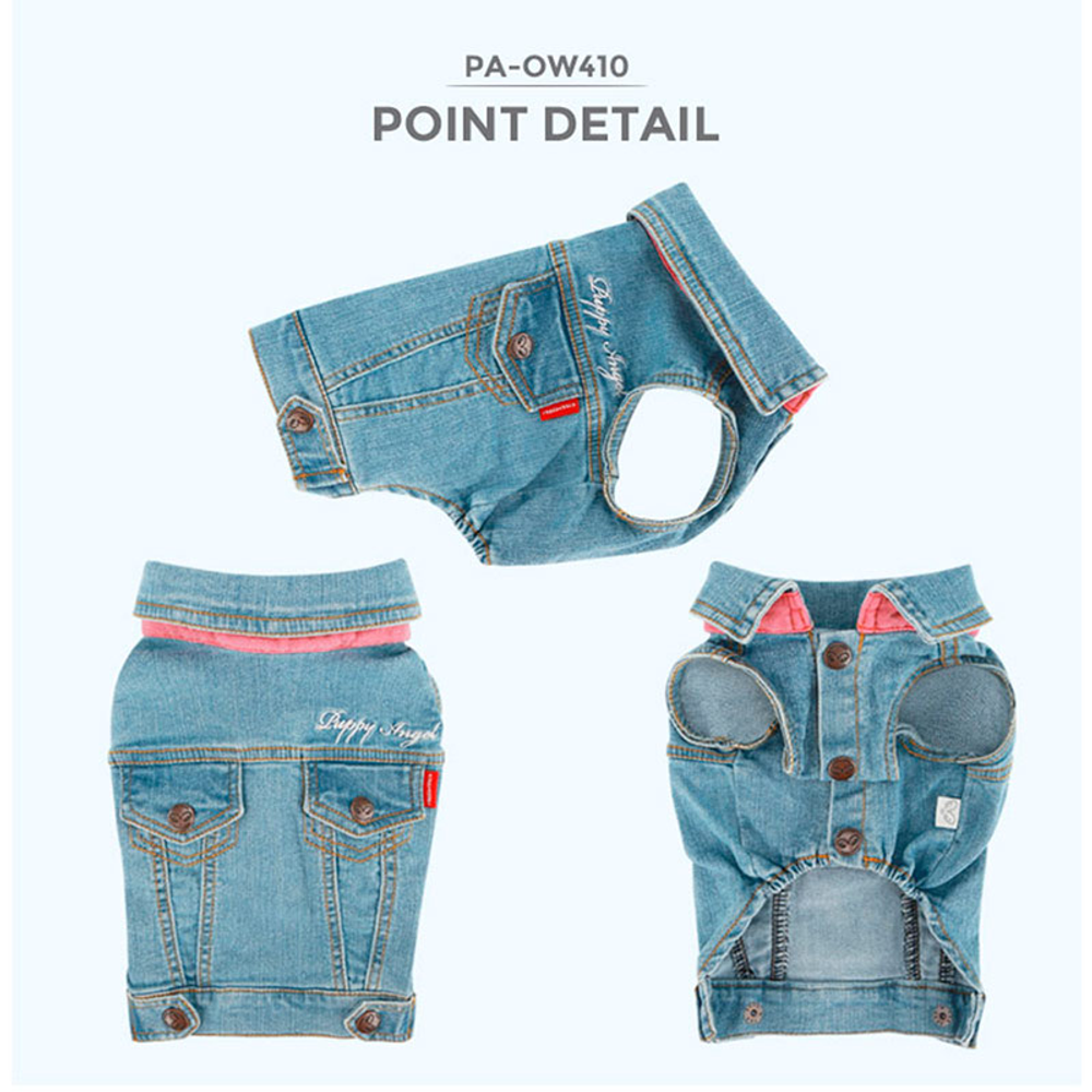 410 Жилетка джинсовая (без рукавов)