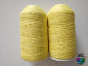 Желтый, арт. 15, Кашемир 100% в бобинах