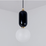 Pendant design lamp Aballs  by Parachilna (Black,  D15)