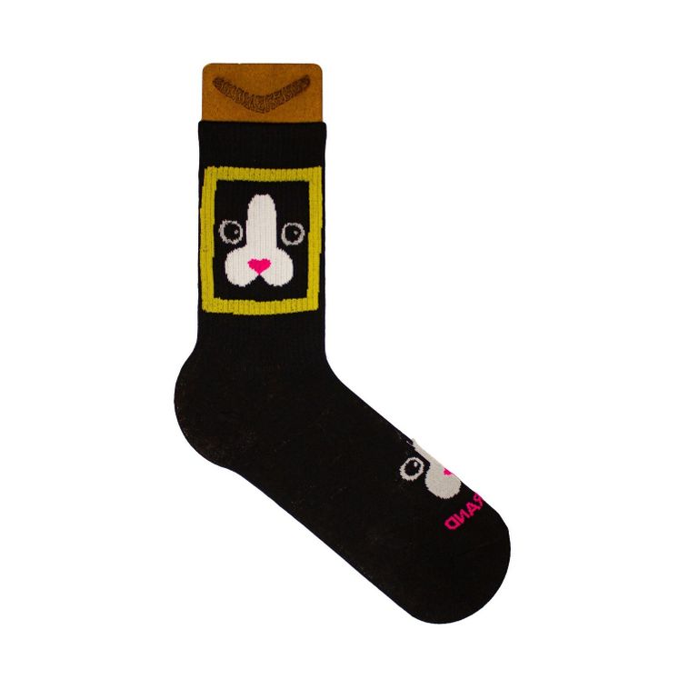 Носки BOOMERANGS Кот, черный