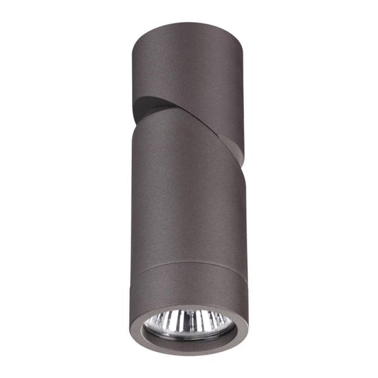 370590 OVER NT19 408 серебристый черный Накладной светильник IP20 GU10 50W 220-240V ELITE