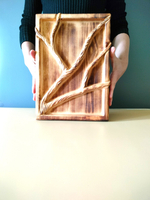 Менажница деревянная сервировочная "Ветка" MG285