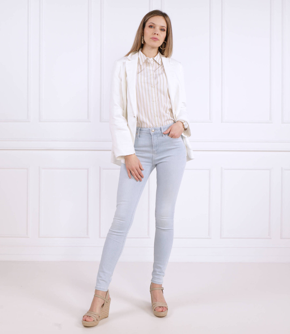 Льняный пиджак CASUAL LINEN SB BLAZER Tommy Hilfiger - белый(WW0WW37774)