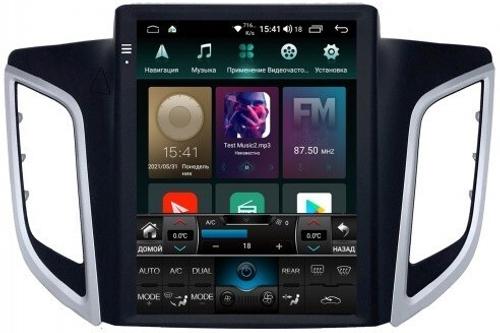 Магнитола для Hyundai Creta 2016-2021 - Airok RT-2010 ("Тесла-Стиль"), Android 11, Быстрая, SIM-слот