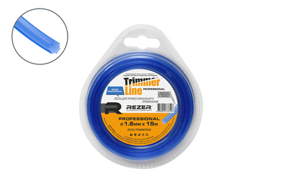 Триммерная леска семиугольник PROFESSIONAL D=1,6 мм L=15 м