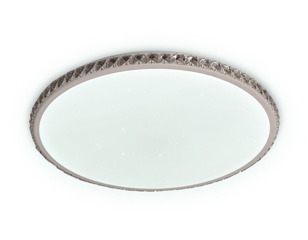 Ambrella Потолочный светодиодный светильник с пультом и дополнительной подсветкой Crystal FF70