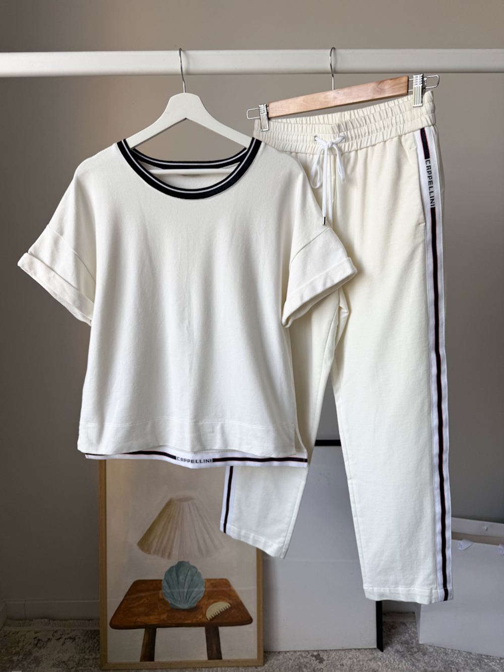 Хлопковый костюм Cappellini, S