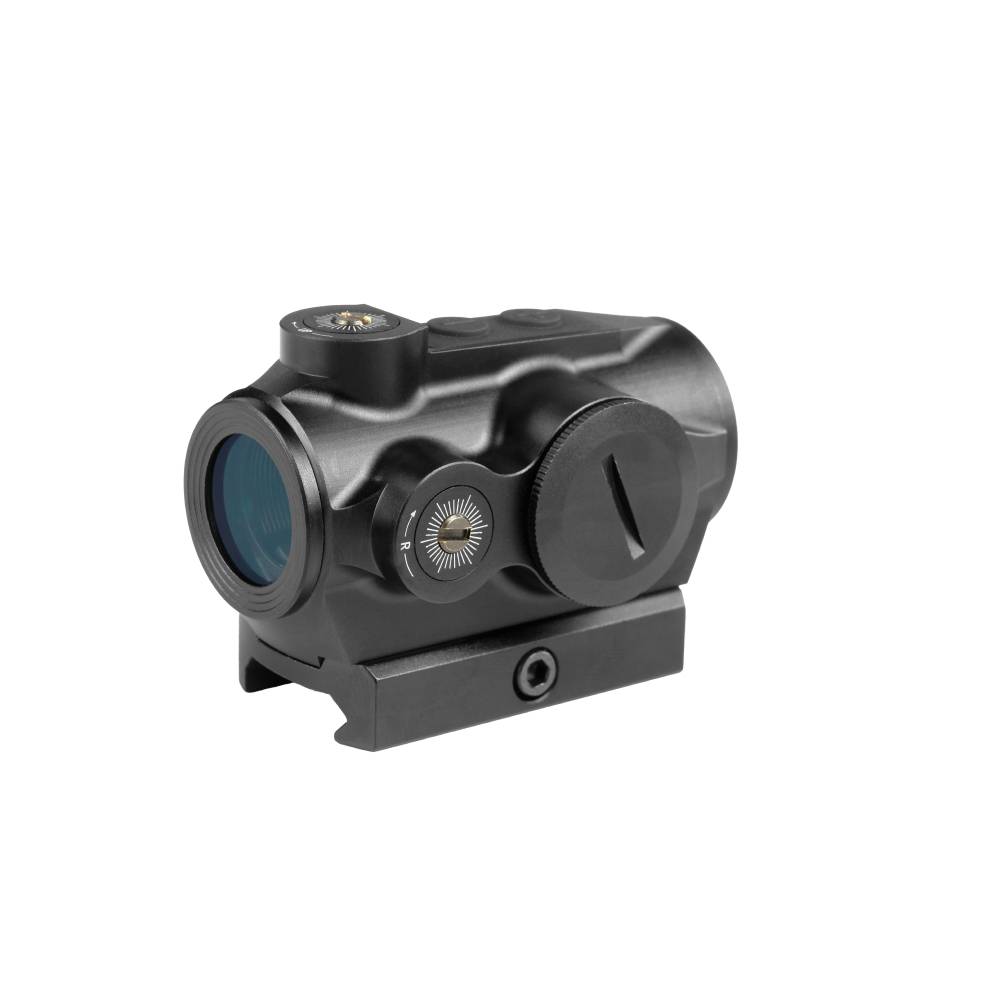 Прицел коллиматорный Veber Wolf Alfa RD1X20 OLED (закрытый, объектив 20мм, 1 МОА, OLED-дисплей с несколькими метками, weaver/picatinny, IP67)