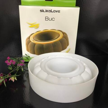 Форма Siliko Buc 205х58мм, белый силикон в упаковке (Китай)