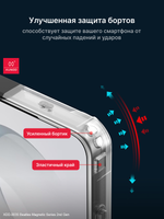 Чехол для Samsung Galaxy S26+ c Магсейф противоударный с усиленными углами XUNDD
