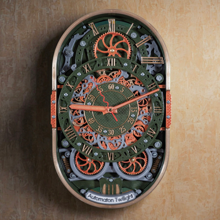 Настенные часы "Аutomaton Nightfall" (Автоматон Сумерки)