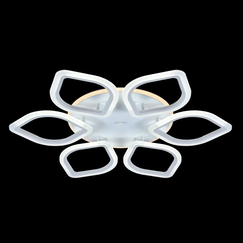 Citilux Ромби Смарт CL236A160E RGB Умная люстра Белая