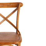 Стул CROSS BAR (mod.CE6002) дерево вяз, 49.5*52.5*117, Груша (№3)