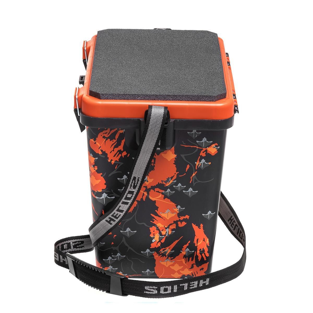 Ящик рыболовный зимний Helios SHARK односекционный (19л)