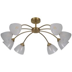 Люстра Rivoli Debra 9189-308 8хЕ27 60 Вт модерн | Rivoli