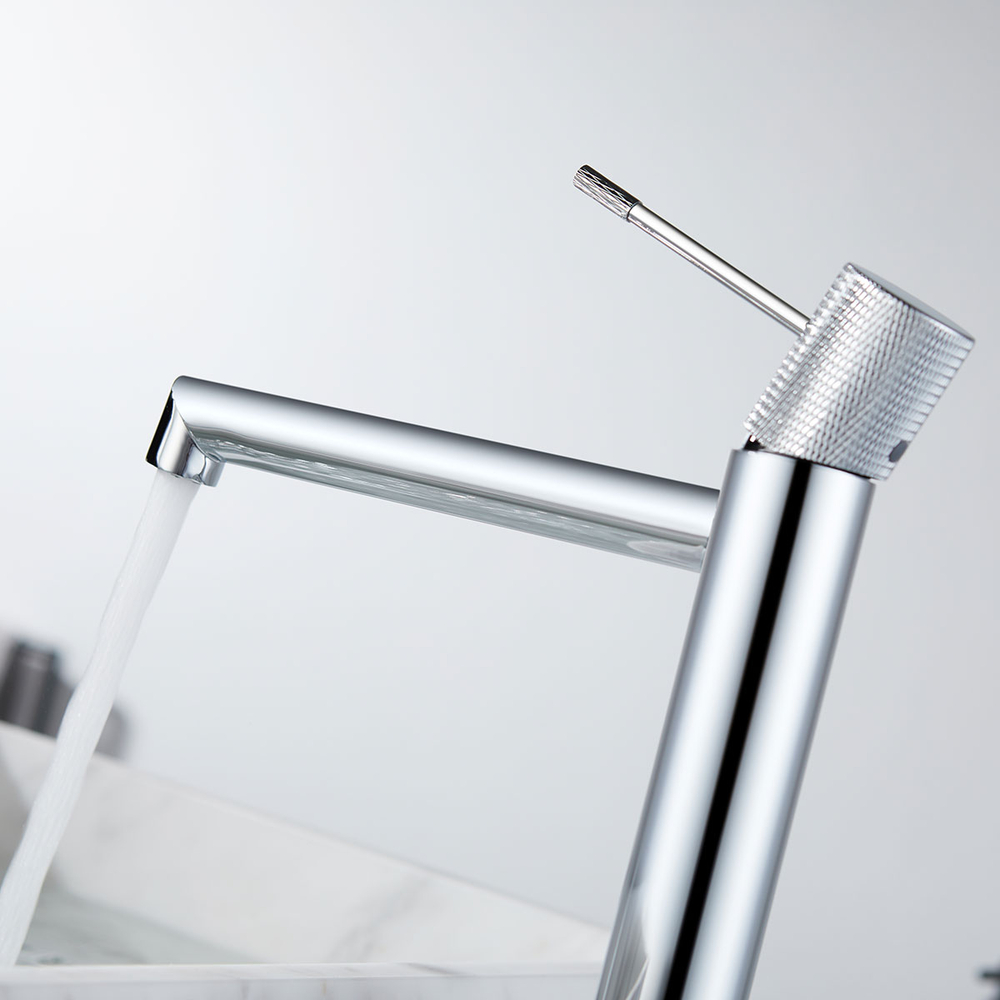 Смеситель для накладной раковины Vincea Desire VBF-1D2CH однорычажный, хром