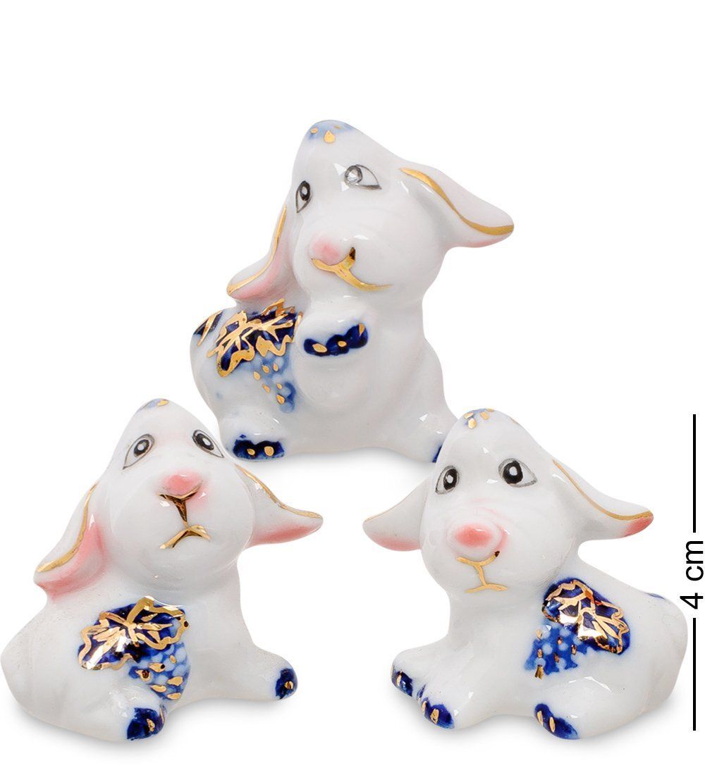 С 004 Фигурка «Три щенка» 2' син. (GE)