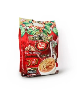 Растворимый вьетнамский кофе HUCAFOOD 3в1 (50 стиков 17 гр)