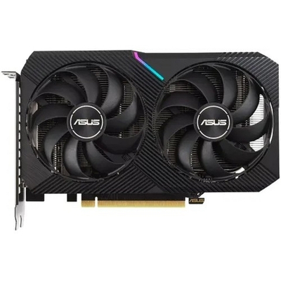 Видеокарта Видеокарта ASUS GeForce RTX 3050 Dual V2 OC Edition 8GB GDDR6 128bit DP/DVI/HDMI (DUAL-RTX3050-O8G-V2)RTL
