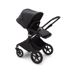 Коляска 2 в 1 Bugaboo Fox 2 Mineral Complete Black/Washed Black, черный/черный