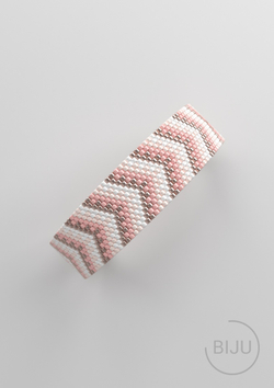 Схема PEYOTE, Схема браслета мозаичное плетение, узор из Miyuki Delica 11/0, файл PDF, №135