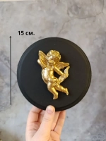 Панно 15 см. на стену для интерьера Ангел