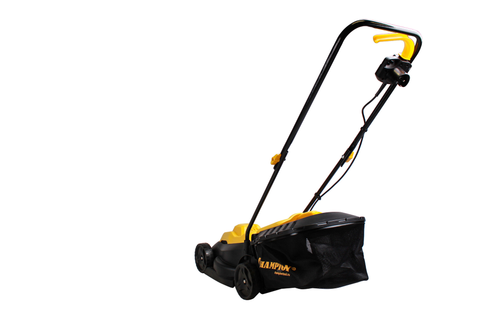 Газонокосилка электро Champion EM3411 1кВт 32см 30л 6,4кг