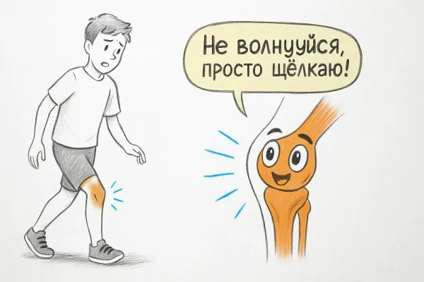 Боль и хруст в колене: когда это опасно и что делать