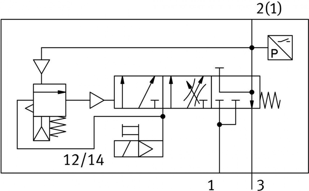 VABF-S6-1-P5A4S2YE-G12-1T5-PA Клапан плавного пуска